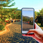 foto en la cámara del teléfono inteligente