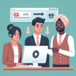 "Captura de pantalla de la interfaz de Social Plug mostrando cómo descargar videos de YouTube fácilmente, incluida la guía paso a paso."